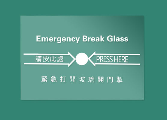 Replacement Emergency Break Glass/Alarm Shards EBG998