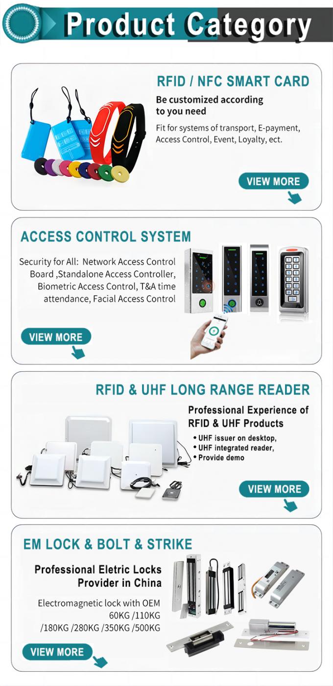 चेहरे और फिंगरप्रिंट और RFID कार्ड 8